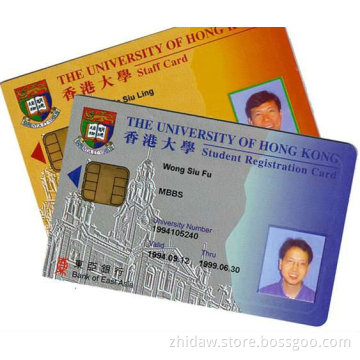 Atmel 24c01/ 04/16/64 Contact IC Chip Card